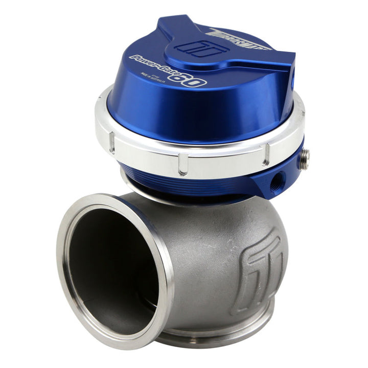 Turbosmart WG60 Gen V Power-Gate 60 14psi Blue - Bull Strap