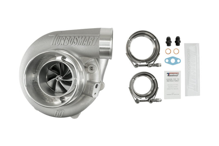 Turbosmart Water Cooled 6466 V-Band Inlet/Outlet A/R 0.82 External Wastegate TS-2 Turbocharger - Bull Strap