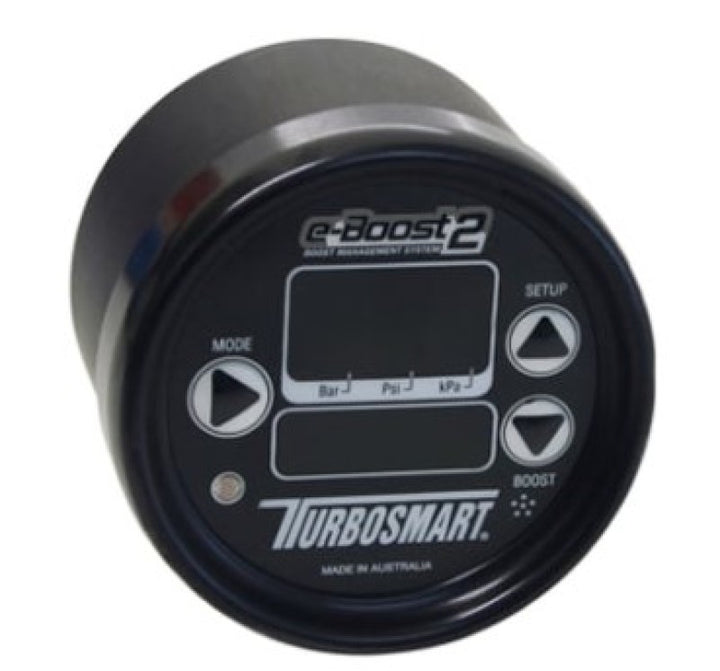 Turbosmart eB2 HP 60psi - 60mm Black w/ 4 Port Solenoid - Bull Strap
