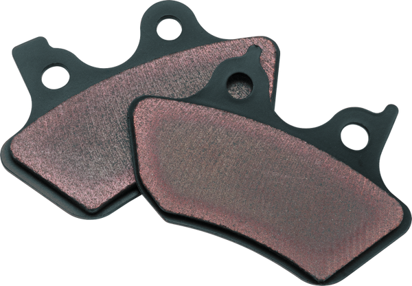 Twin Power 00-07 Big Twin XL Sintered Brake Pads Replaces H-D 44082-00 C D F and R Various - Bull Strap