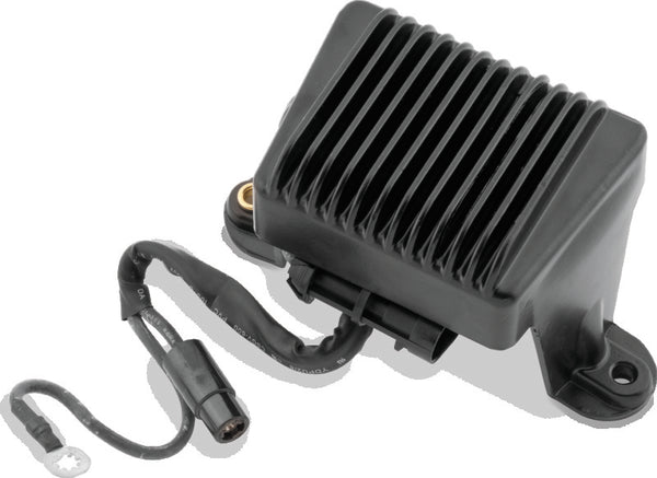 Twin Power 04-05 FLH FLT Voltage Regulator Black Replaces H-D 74505-04 - Bull Strap