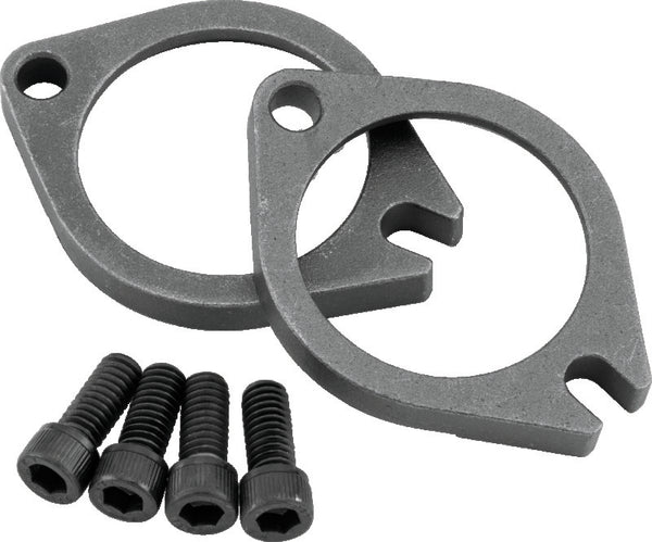 Twin Power 06-17 Big Twin with EFI Raw EFI Flange Set 50MM - Bull Strap