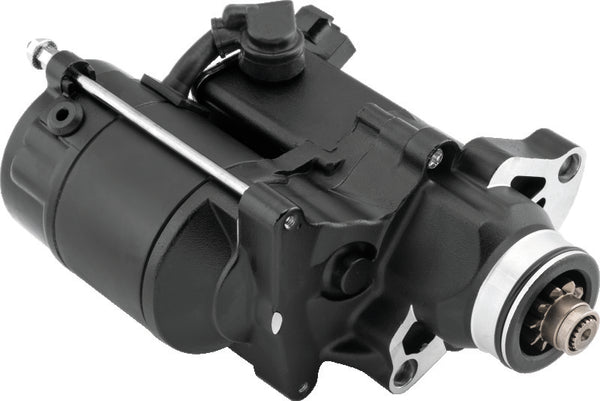 Twin Power 07-17 Big Twins +06 Dyna Exc M8 1.4 Kw Starter Black Replaces H-D 31618-06A - Bull Strap