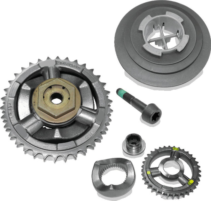 Twin Power 07-17 FLH FLT FXST FLST Compensator Sprocket Kit S.E. Style Requires 09 Up Style Rotor - Bull Strap