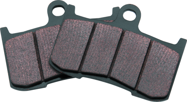Twin Power 14-Up Indian Chief Victory Various 08-17 Sintered Brake Pads Nissan Calipers Front - Bull Strap