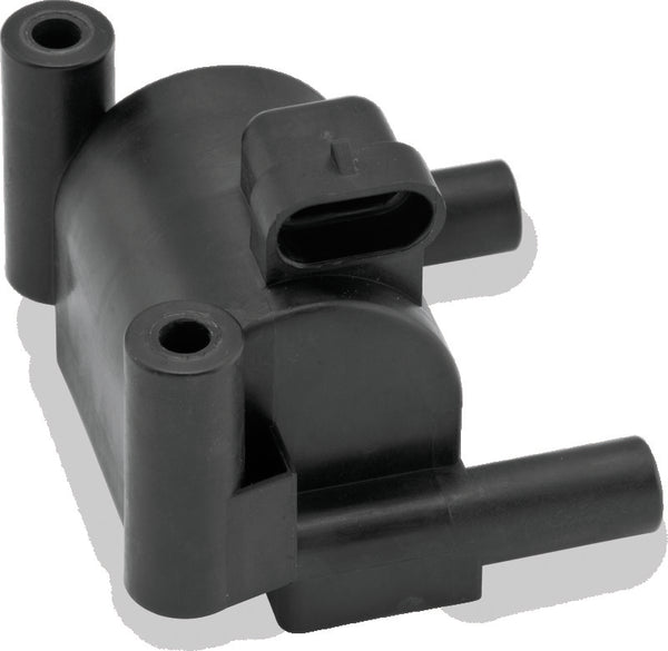 Twin Power 17-20 FLH FLT Ignition Coil Black Replaces H-D 31600017 .4 Ohm - Bull Strap