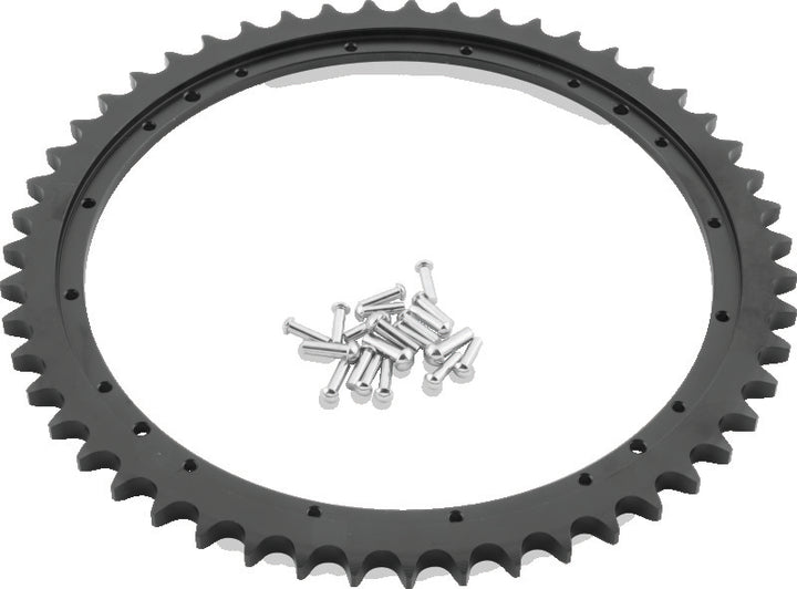 Twin Power 57-78 XL 30-E58 FL Drum Brake Rear Sprocket Replaces H-D 41470-30 51 Teeth - Bull Strap