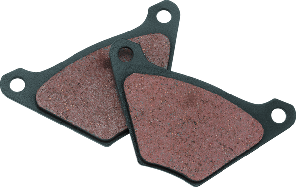 Twin Power 72-80 Banana Caliper Organic Brake Pads Replaces H-D 44135-74 44029-82 44098-77 44032-79 - Bull Strap