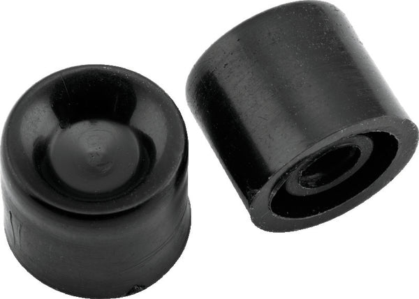 Twin Power 72-E73 FL FX XL Black Long Button Caps Replaces H-D 71535-72 10 Pk - Bull Strap