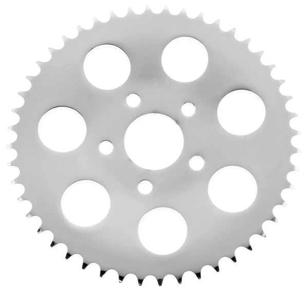 Twin Power 73-85 FL FX FXR 79-81 XL Chrome Rear Sprocket 48 Teeth .150 Offset - Bull Strap