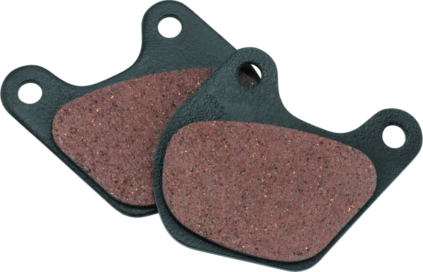 Twin Power 80-83 FLT Organic Brake Pads Replaces H-D 4395-80 44209-82 44098-77 4432-79 Front - Bull Strap