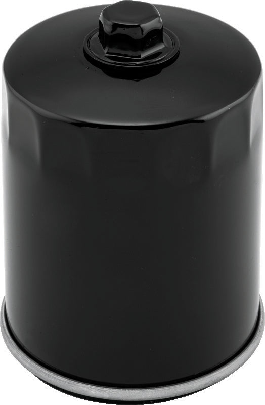 Twin Power 80-99 Big Twin Exc Twin Cam L84-Up XL Black Oil Filter W/Nut Replaces H-D 60305-80A - Bull Strap