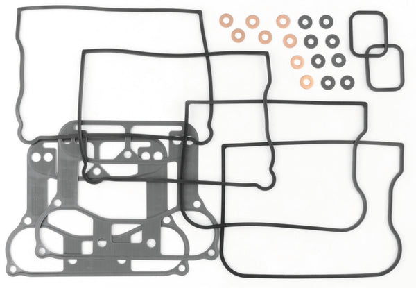 Twin Power 84-91 Evo Big Twin Rocker Box Gasket Kit Replaces H-D 17038-90 - Bull Strap