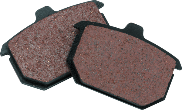 Twin Power 84-E87 Softail FXWG Power Organic Brake Pads Replaces H-D 44209-82 44209-87C 44213-87 R - Bull Strap