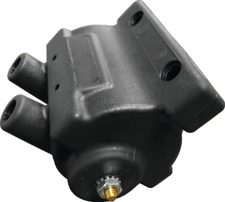 Twin Power 85-99 Big Twin 85-03 XL Exc EFI Power Ignition Coil Black Replaces H-D 31614-83A - Bull Strap