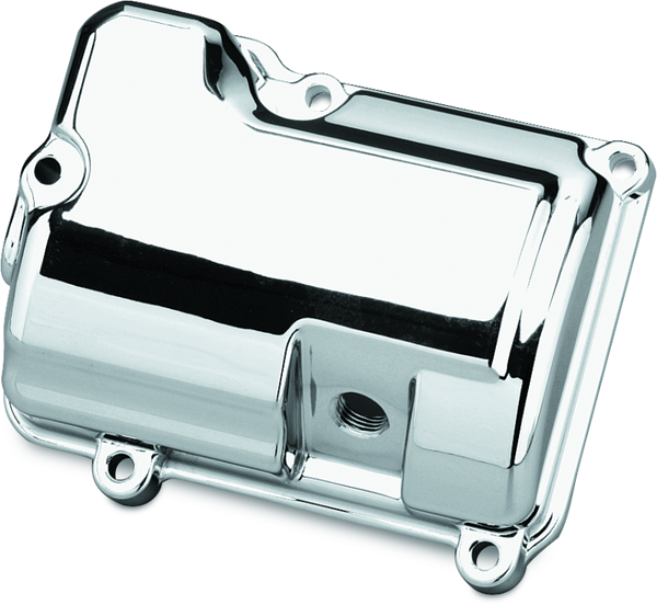 Twin Power 87-98 Big Twin Chrome Transmission Top Cover Replaces H-D 34468-86A - Bull Strap
