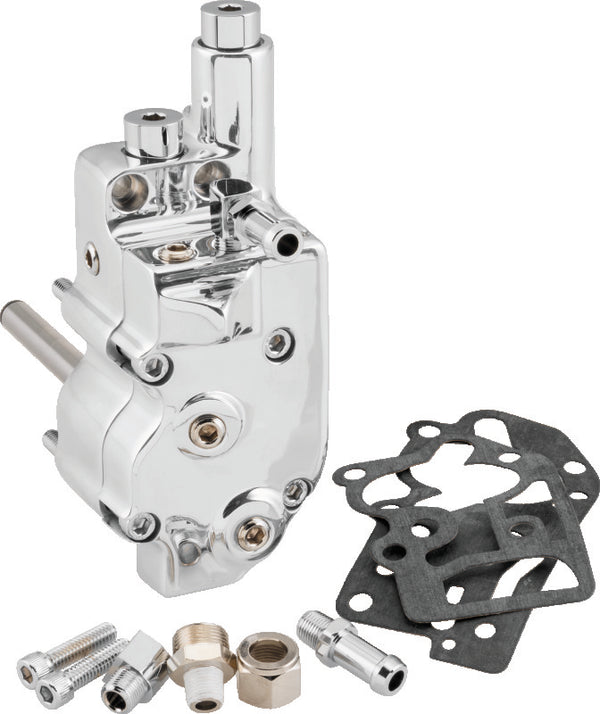 Twin Power 92-99 Big Twin Polished Oil Pump - Bull Strap