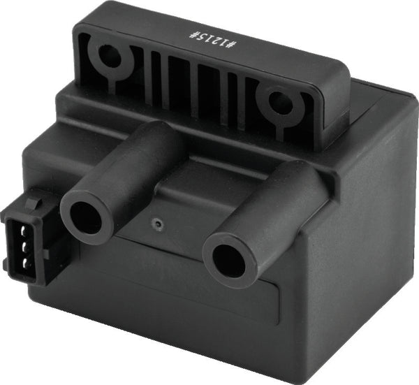 Twin Power 95-98 FLH With EFI Ignition Coil Black Replaces H-D 31639-95 3 Ohm - Bull Strap