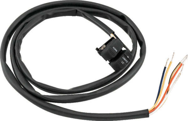 Twin Power 96-13 Big Twin XL V-Rod Black Dimmer/Horn Switch Replaces H-D 71597-96 71682-06A - Bull Strap
