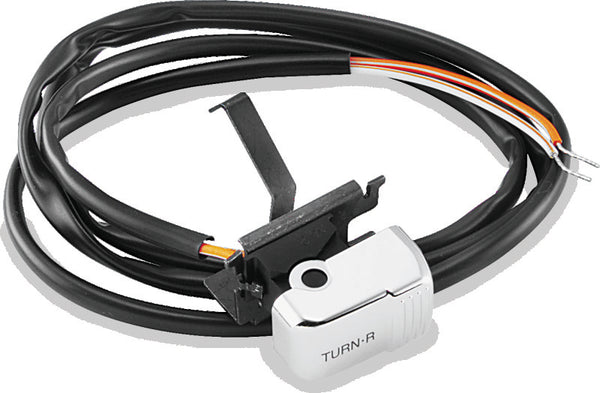 Twin Power 96-13 Big Twin XL V-Rod Chrome Right Turn Signal Switch Replaces H-D 71519-96 71683-06A - Bull Strap
