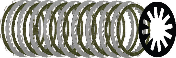 Twin Power 98-17 Big Twin Exc CVO S.E. and M8 Clutch Kit Extra Plate W/ Heavy Spring - Bull Strap