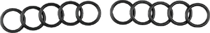 Twin Power Drain Plug O Rings Replaces H-D 11105 10Pk - Bull Strap