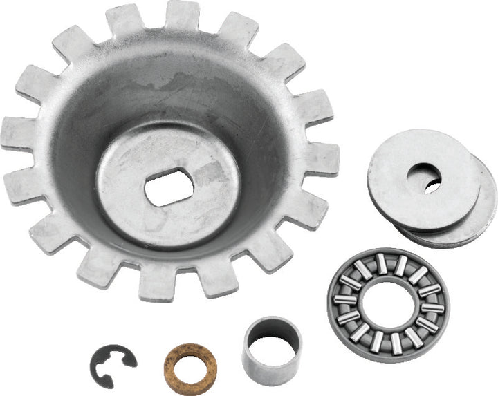 Twin Power L75-E84 4 Speed Clutch Release Bearing Kit Replaces H-D 37312-75 Heavy Duty W/O Pushrod - Bull Strap