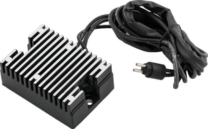 Twin Power L84-90 XL Voltage Regulator Black Replaces H-D 74523-84A 19 Amp - Bull Strap