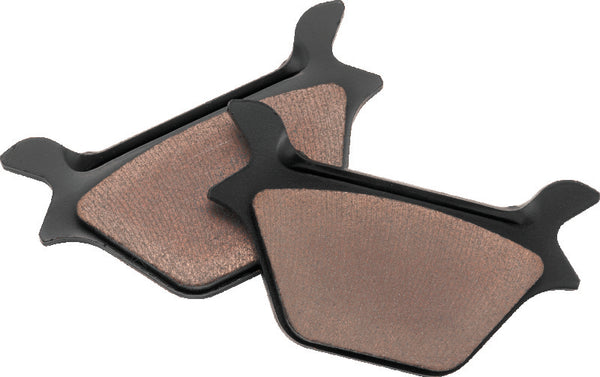 Twin Power L87-99 Softail Sintered Brake Pads Replaces H-D 44209-87C 44213-87 Rear Girling Caliper - Bull Strap