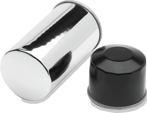 Twin Power M8 Black Oil Filter Replaces H-D 62700296 - Bull Strap