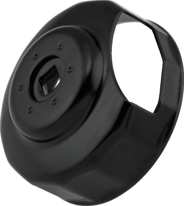 Twin Power Oil Filter Wrench With Cutout 76mm - Bull Strap