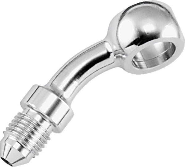 Twin Power Stainless Brake Fitting 3/8 Inch X AN3 35 Degree Banjo Adaptor - Bull Strap