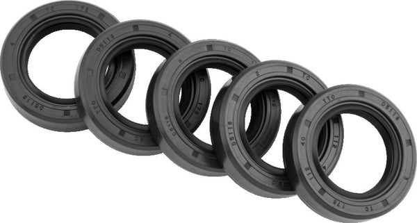 Twin Power Wheel Seals Replaces H-D 47519-83A .410 Thick 5 Pak - Bull Strap