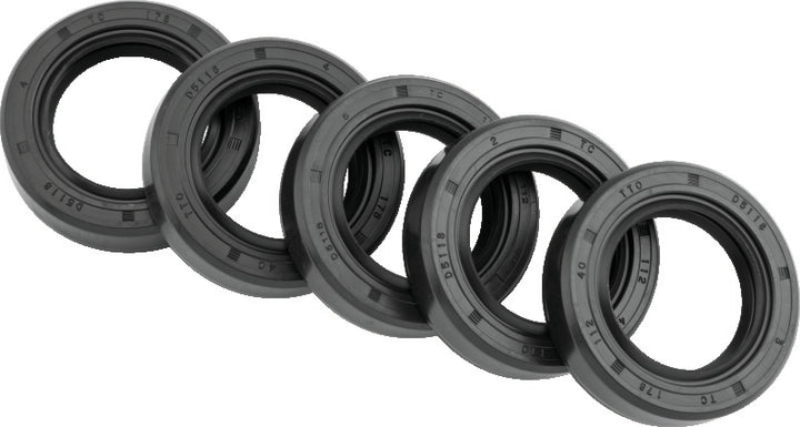 Twin Power Wheel Seals Replaces H-D 47519-83A .410 Thick 5 Pak - Bull Strap