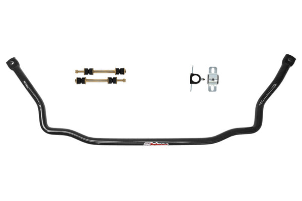 UMI Performance 64-72 GM A-Body 1-1/4in Solid Front Sway Bar - Black - Bull Strap
