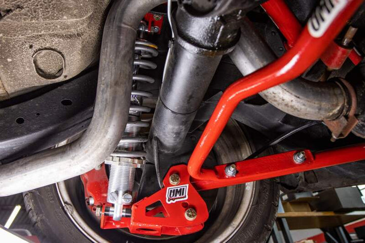 UMI Performance 64-72 GM A-Body Rear Coilover Kit Control Arm Relocation Bolt In - Bull Strap