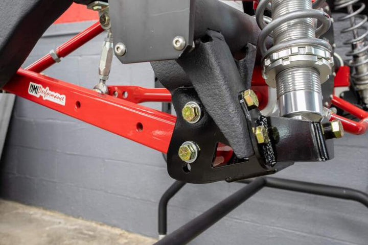 UMI Performance 64-72 GM A-Body Rear Coilover Kit Control Arm Relocation Bolt In - Bull Strap