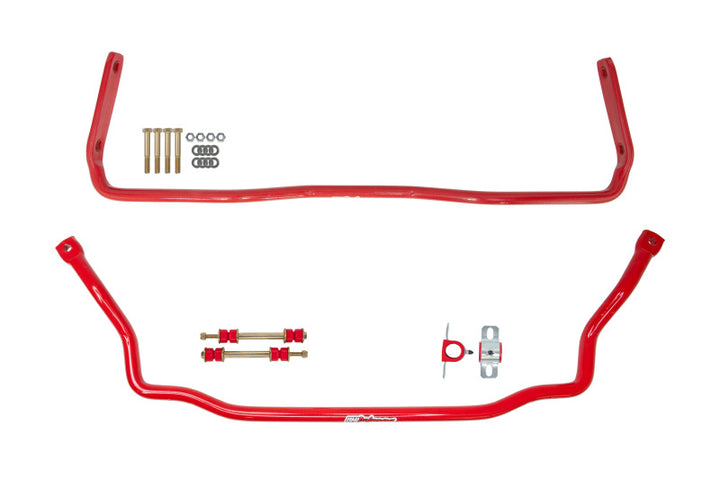 UMI Performance 64-72 GM A-Body Solid Front and Rear Sway Bar Kit - Bull Strap