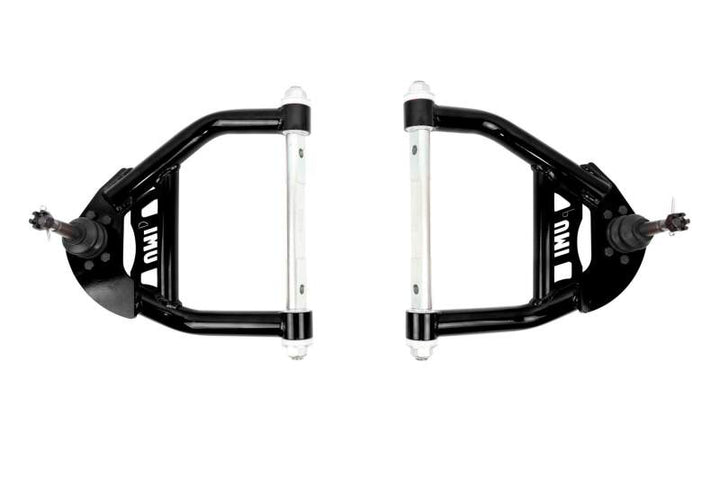 UMI Performance 64-72 GM A-Body Tubular Upper & Lower Front A-Arm Kit - Black - Bull Strap