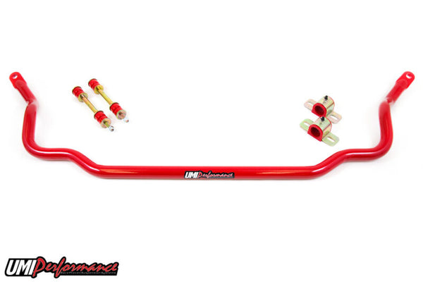 UMI Performance 78-88 GM G-Body 1.250in Solid Chrome Moly Front Sway Bar - Bull Strap