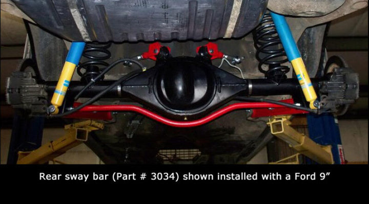 UMI Performance 78-88 GM G-Body 1in Solid Rear Sway Bar - Bull Strap