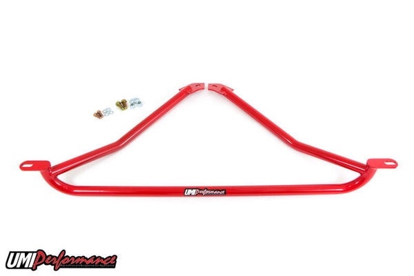 UMI Performance 78-88 GM G-Body Front Reinforcement Brace Bolt In - Bull Strap