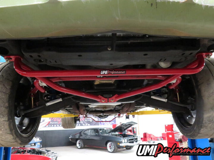 UMI Performance 78-88 GM G-Body Front Reinforcement Brace Bolt In - Bull Strap