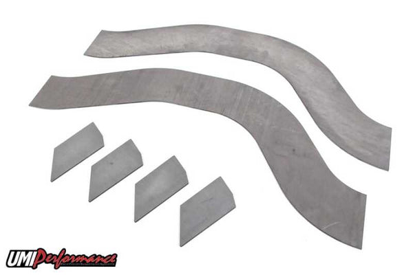 UMI Performance 78-88 GM G-Body Rear Frame Notching Kit Weld In - Bull Strap