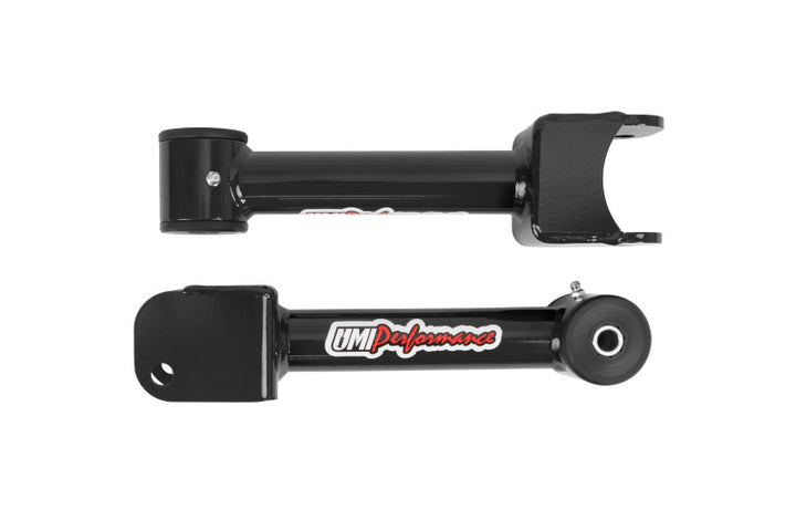UMI Performance 78-88 GM G-Body Tubular Upper & Lower Control Arms Kit - Bull Strap