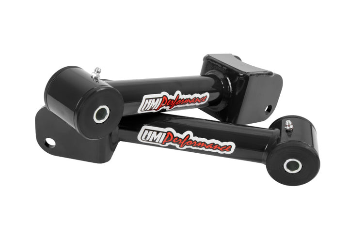 UMI Performance 78-88 GM G-Body Tubular Upper & Lower Control Arms Kit - Bull Strap