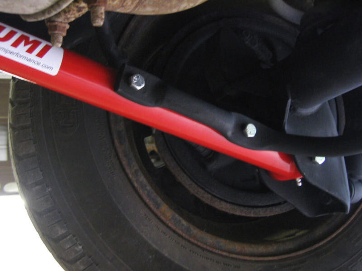 UMI Performance 78-88 GM G-Body Tubular Upper & Lower Control Arms Kit - Bull Strap