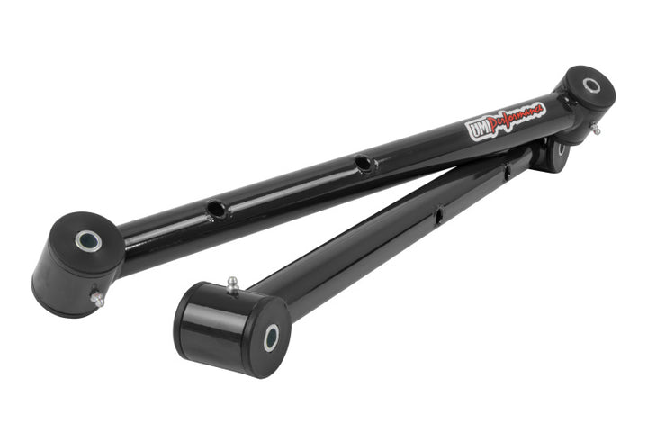 UMI Performance 78-88 GM G-Body Tubular Upper & Lower Control Arms Kit - Bull Strap