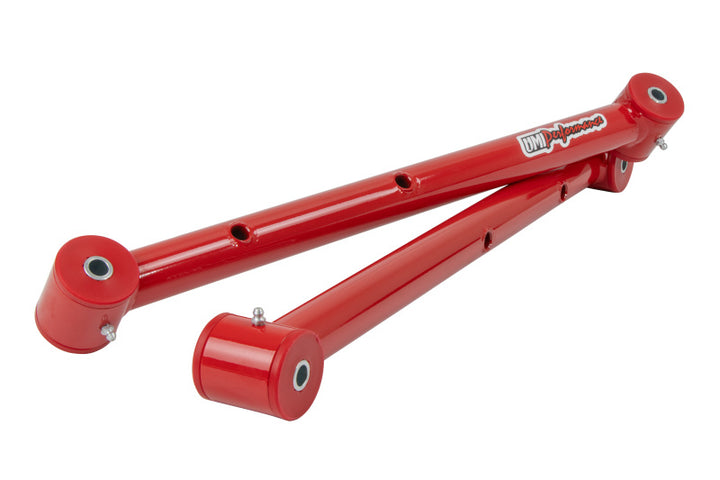 UMI Performance 78-88 GM G-Body Tubular Upper & Lower Control Arms Kit - Bull Strap