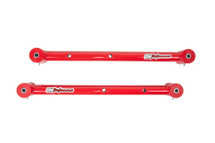 UMI Performance 78-88 GM G-Body Tubular Upper & Lower Control Arms Kit - Bull Strap
